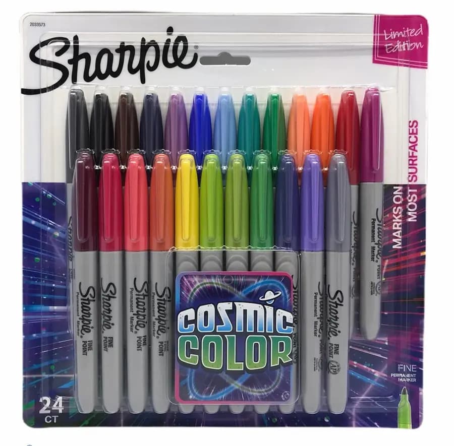 MARCADOR SHARPIE X 24COL COSMIC COLOR