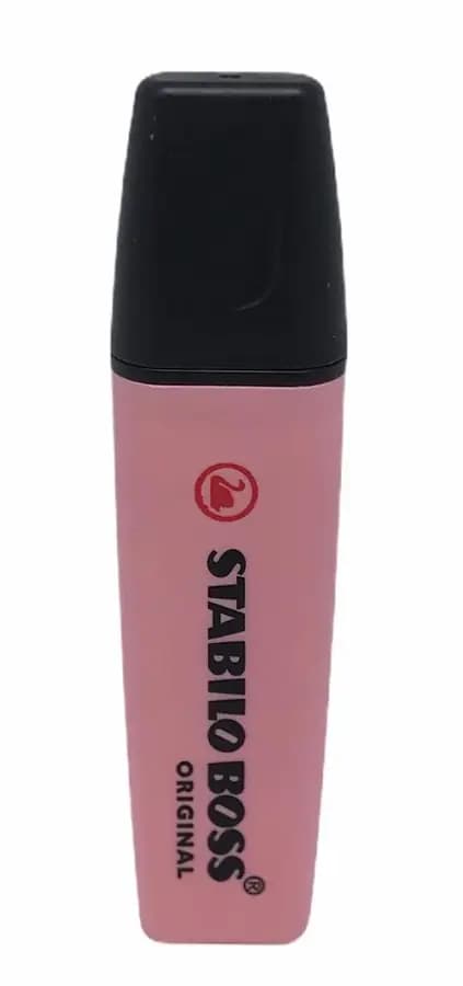 RESALTADOR STABILO PASTEL ROSADO 129