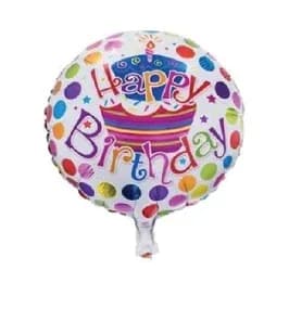GLOBO ALUMINIO HAPPY BIRTHDAY JH 159