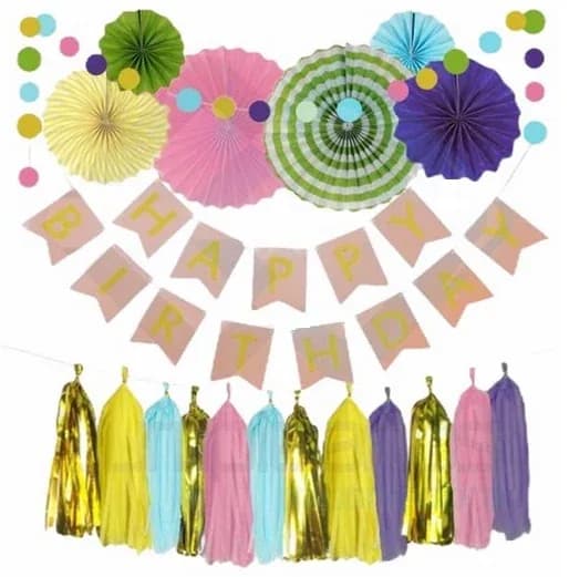FIESTA GUIRNALDA MULTICOLOR 2224