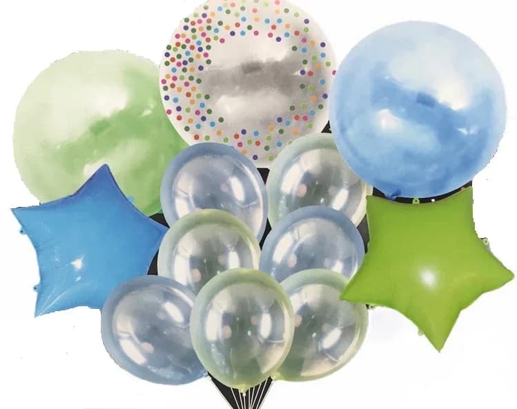 GLOBO ALUMINIO MIXTO X 12UN 396-5