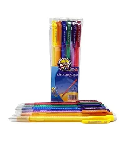 PORTAMINAS CARIOCA ESTUCHE X 6UN