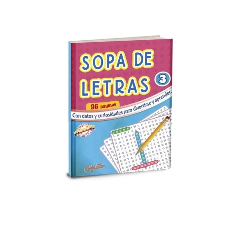 LIBRO SOPA DE LETRAS 320 PAG. 9915
