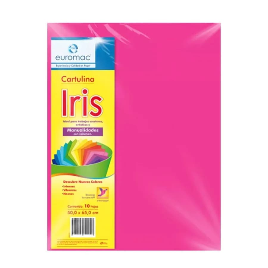 PLIEGO CART. IRIS ROSADA 150GR