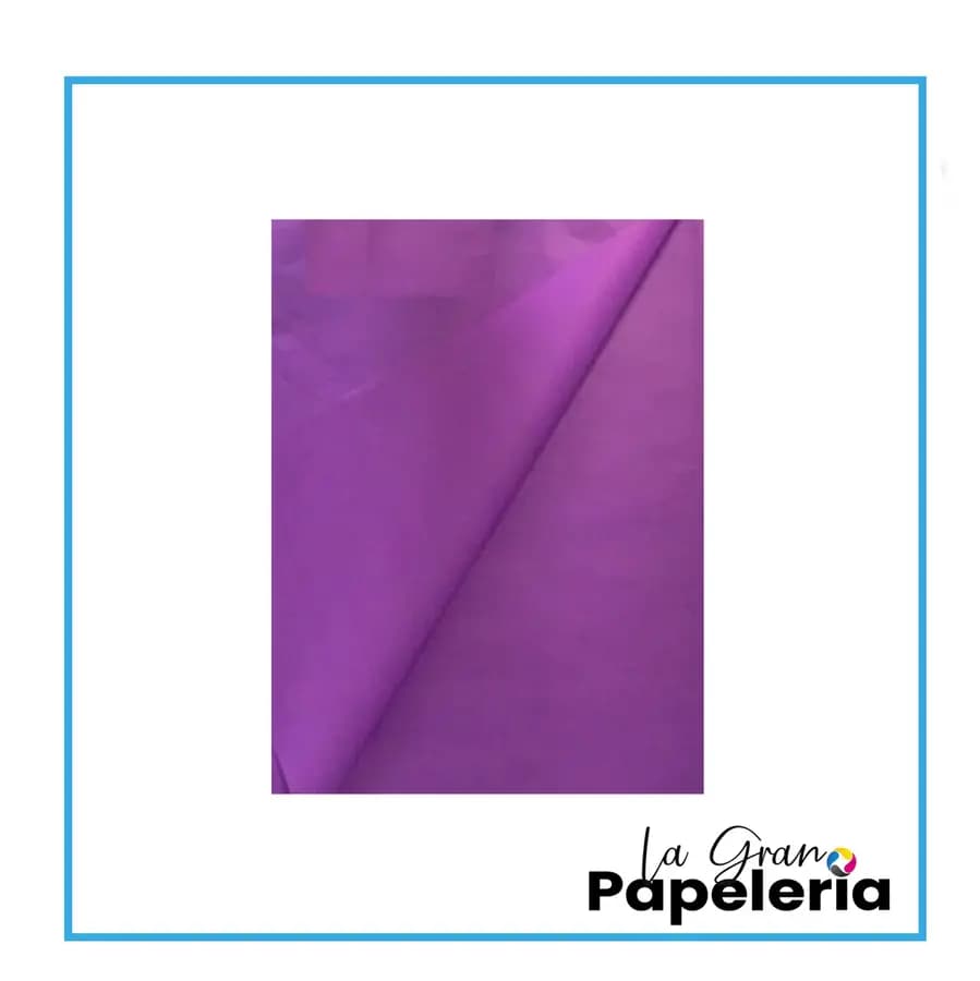 PLIEGO PAPEL FIBRA DISENOS MORADO