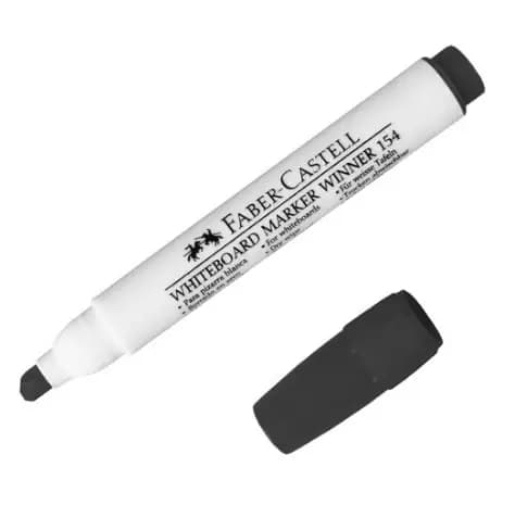 MARCADOR FABER C. BORRABLE 154 NEGRO