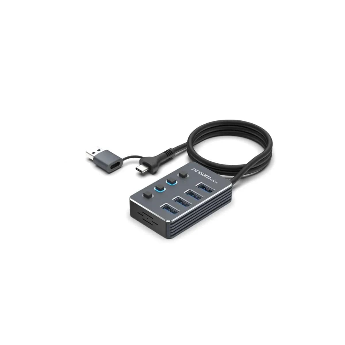 CONECTOR USB CON 7 PUERTOS