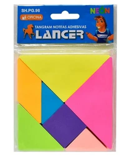 NOTITAS LANCER TANGRAM SH.PG.96