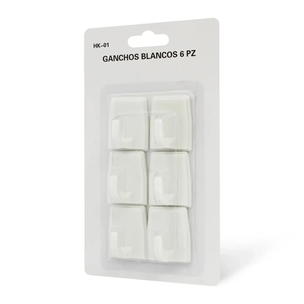 GANCHO ADHE BLANCO X 6UN JH-6105