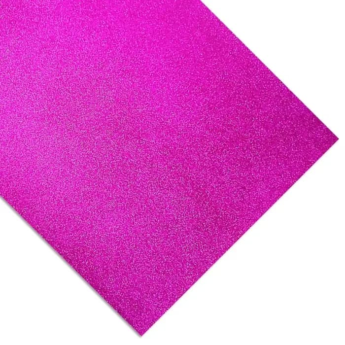PLIEGO CART. ESCARCHADA LLANA FUCSIA 50X70