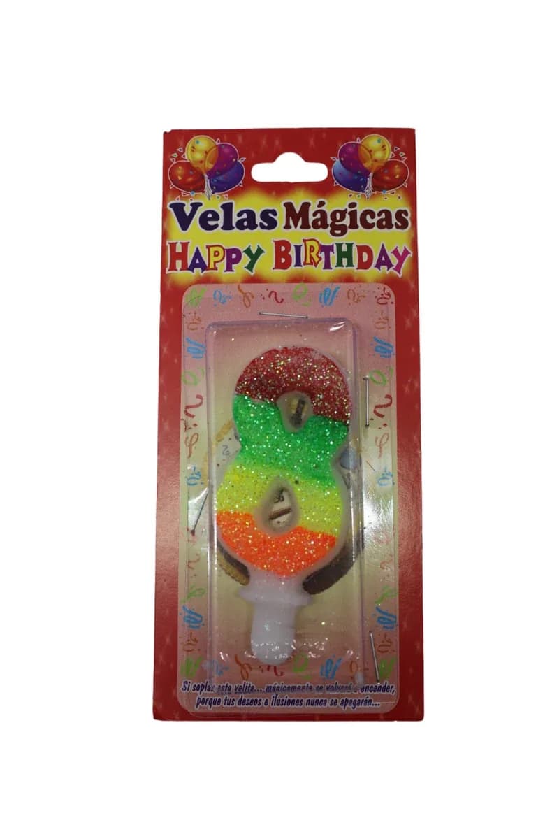 VELA MULTICOLOR N. 8
