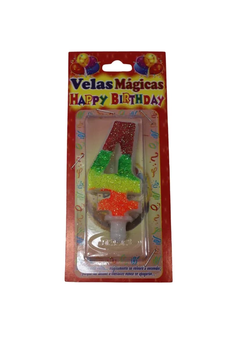 VELA MULTICOLOR N. 4