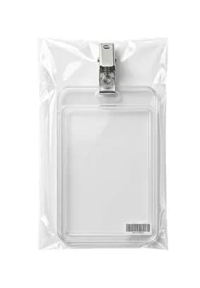 PORTACREDENCIAL PVC VERTICAL SH.CR.380