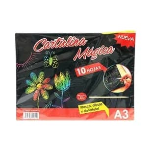 CART. X 10 UN A3 MAGICA + LAPIZ CR.MG.15