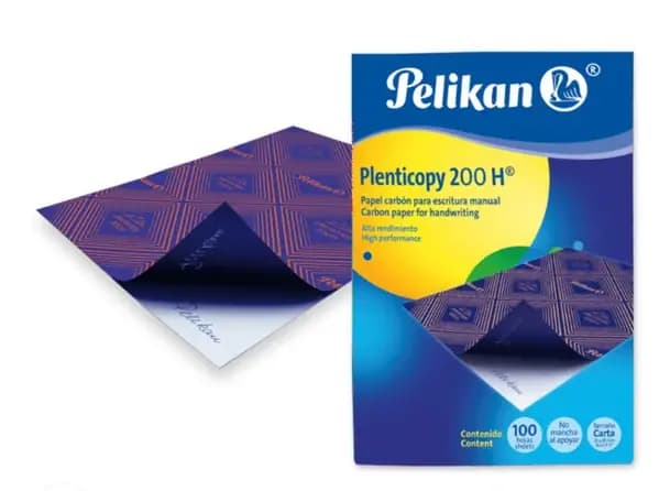 PAPEL OFICIO CARBON PELIKAN AZUL X 100UN PB.P1200