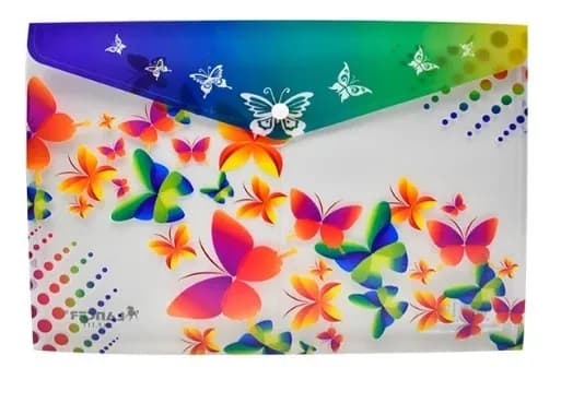 SOBRE PLAST. C BROCHE DISENO LANCER INEN F111-115