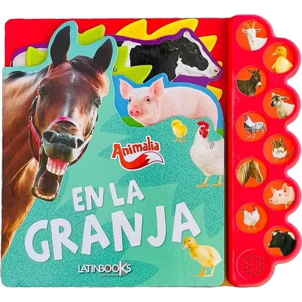 LIBRO PALETA DE SONIDOS DE ANIMALES
