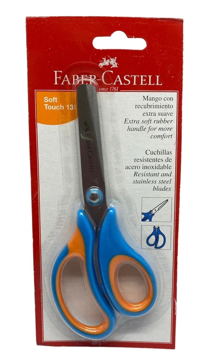 TIJERA FABER C. STF TOUCH 13CM