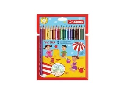 PINTURA STABILO X 12UN JUMBO TRIO THICK 203/12-01