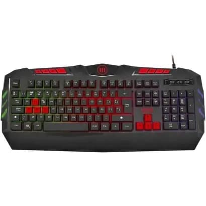 TECLADO MAXELL GAMING C/LUZ LED Y TECLAS ESP