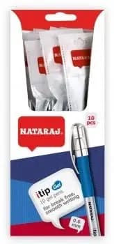 UNIDAD ESFERO NATARAJ THINS 0.6MM AZUL