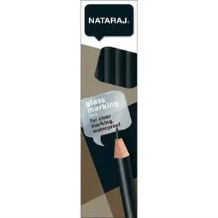 UNIDAD LAPIZ NATARAJ ACETATO P/ VIDRIO NEGRO