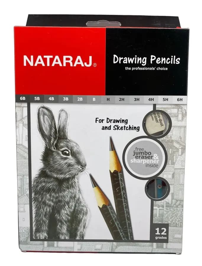 LAPIZ X 12UN NATARAJ NUMERICO B-6H