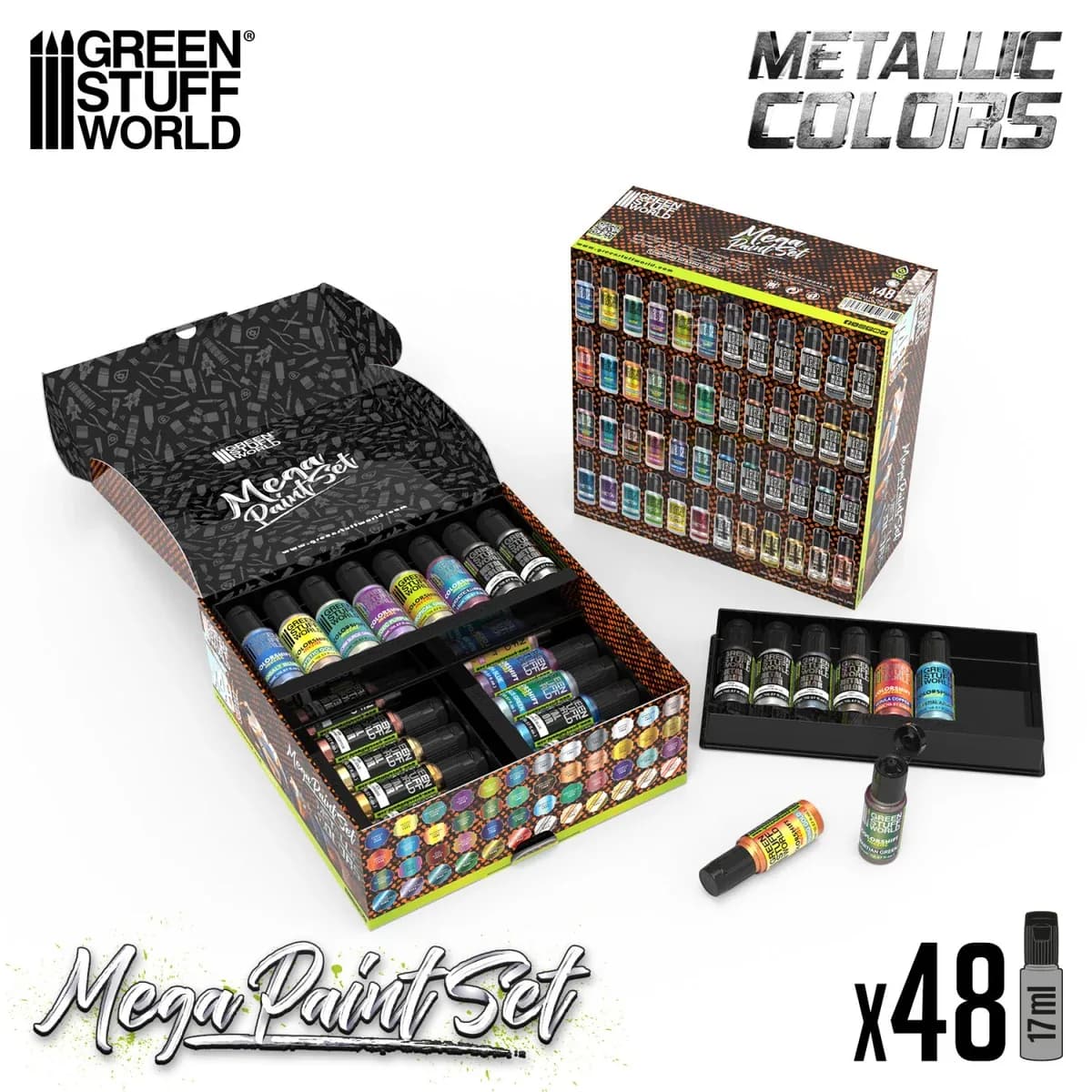 PINTURA MG X 48COL C/METALICA