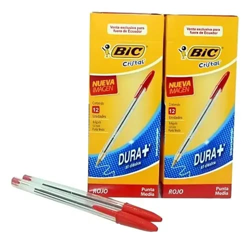 UNIDAD ESFERO BIC INTENSITY 0.4MM ROJO