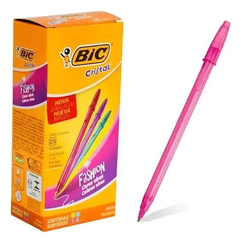 UNIDAD ESFERO BIC INTENSITY 0.4MM ROSADO