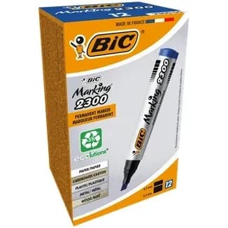 MARCADOR BIC 2300 PERMANENTE AZUL