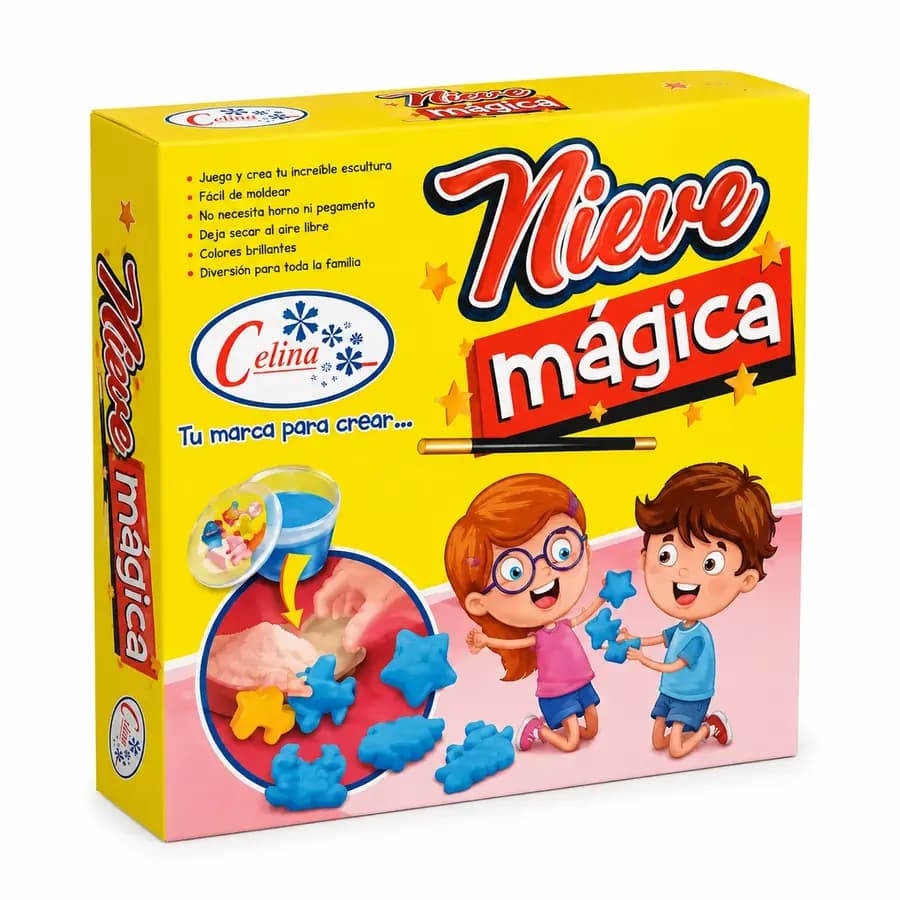 NIEVE MAGICA CELINA X 9PIEZAS 048-0191
