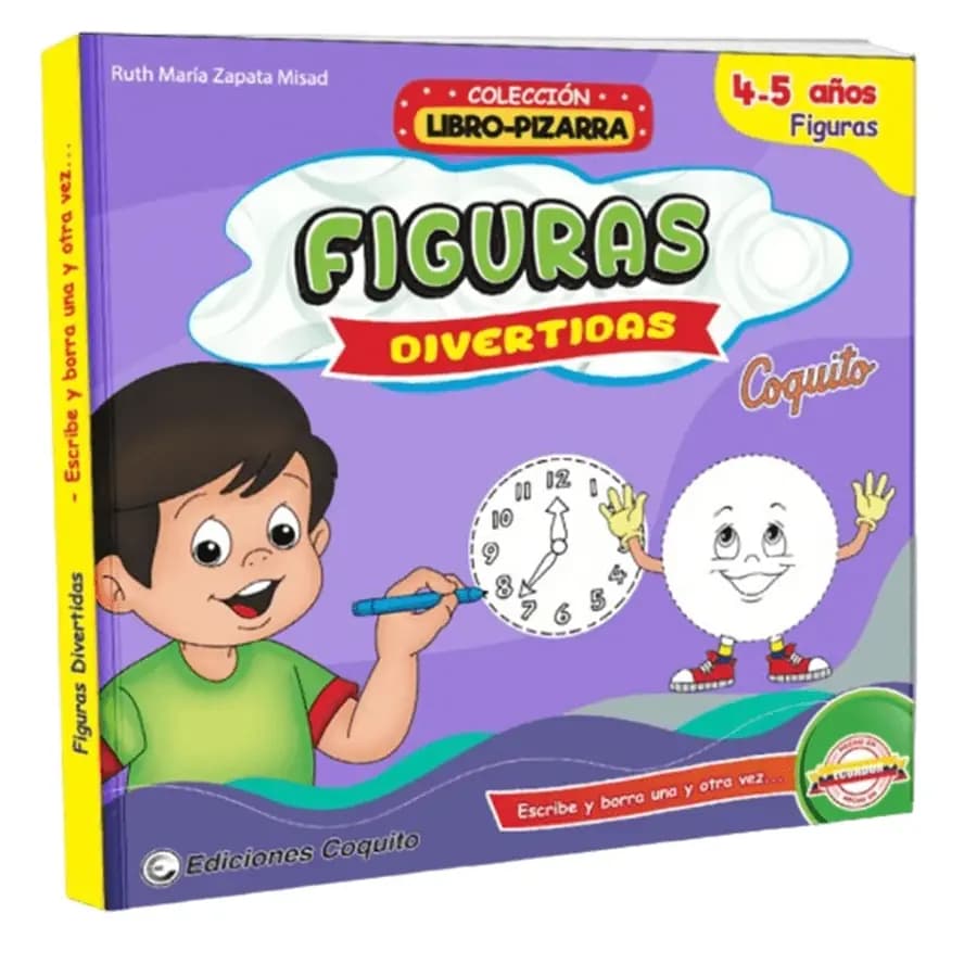 LIBRO PIZARRA FIGURAS DIVERTIDAS 976-86-7