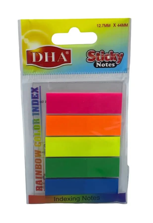 BANDERITAS DHA NEON SENALES DH-9601