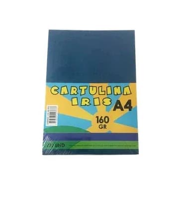 CART. INEN IRIS X 100UN AZUL 160GR