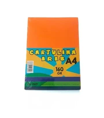 CART. INEN IRIS X 100UN NARANJA 160GR