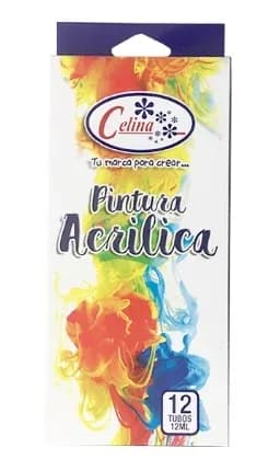 PINTURA ACRILICA CELINA X 12COL 056-0001