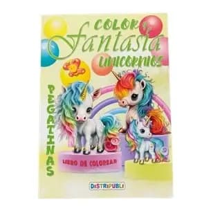 LIBRO COLOR Y FANTASIA UNICORNIOS 5106