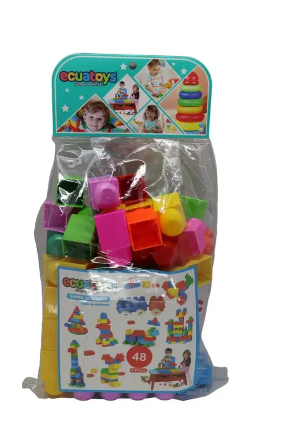 LEGO BOLSO SUPER BLOQUES X 48PZ JP144-6404