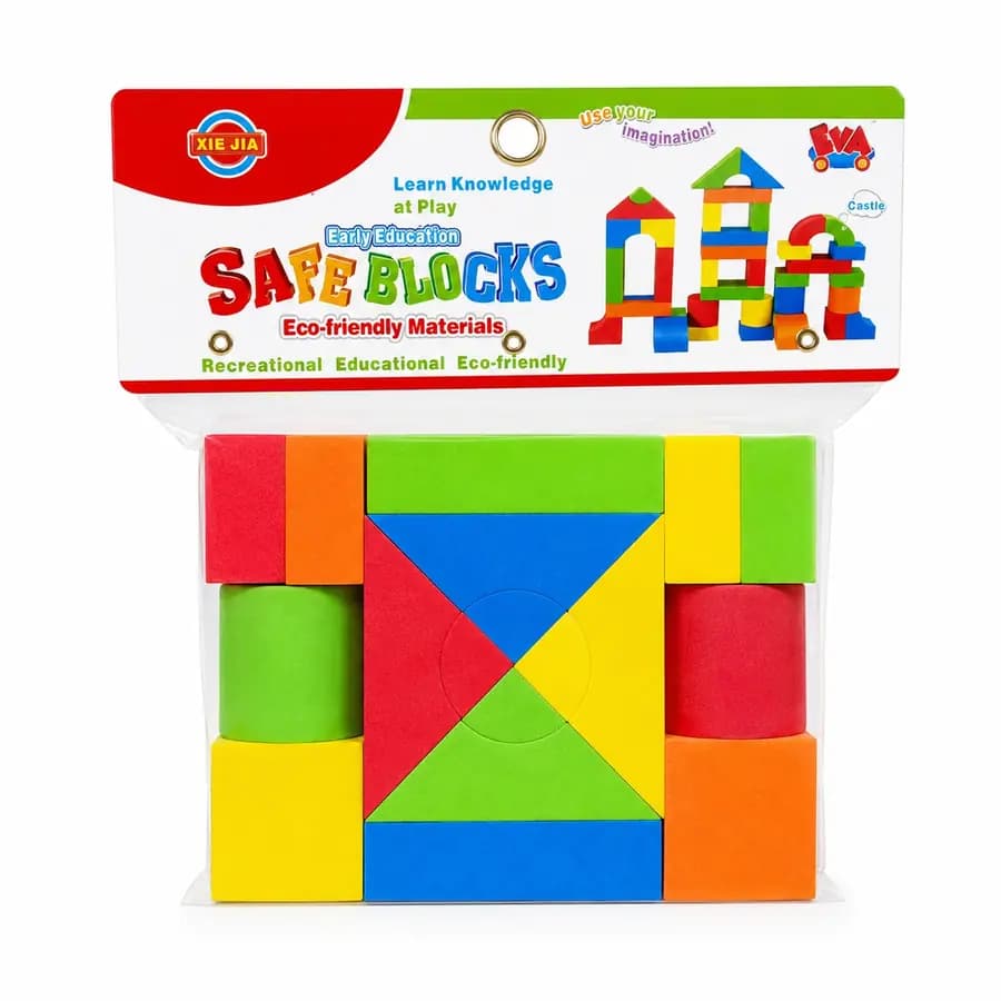 LEGO FOMIX P/ARMAR XIE JIA X 20PZ 2858 SAFE BLOCKS