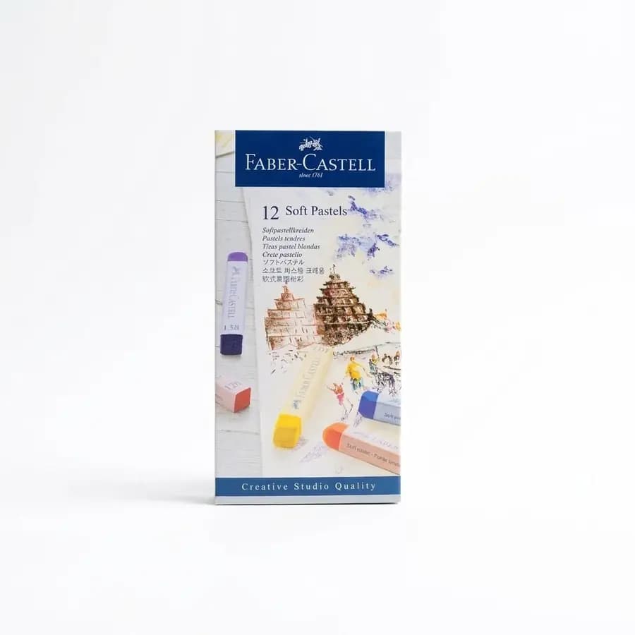 TIZA FABER C. SOFT PASTEL X 12COL 128312