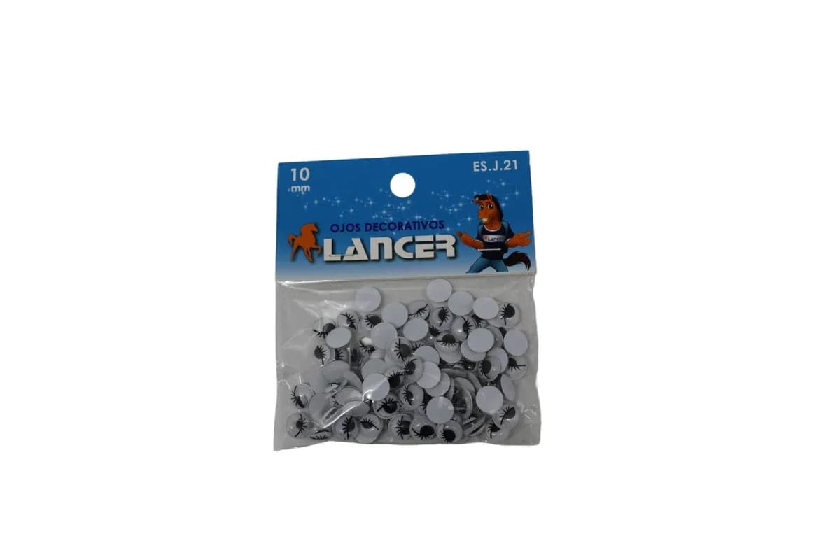 OJITOS LANCER C/PESTANA ES.J.21 10MM X100UN