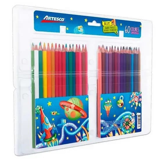 PINTURA ARTESCO X 60COL TRIANG. SUPER INTENSOS