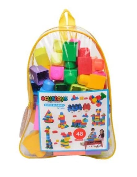 LEGO SUPER BLOQUES MOCHILA X 48PZ 6480-152