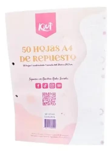 FUNDA PERFORADO KIUT INEN CUADROS