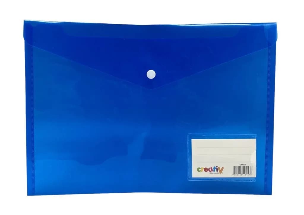 SOBRE PLAST. C BROCHE CREATIV INEN CY1006 C/MEMB