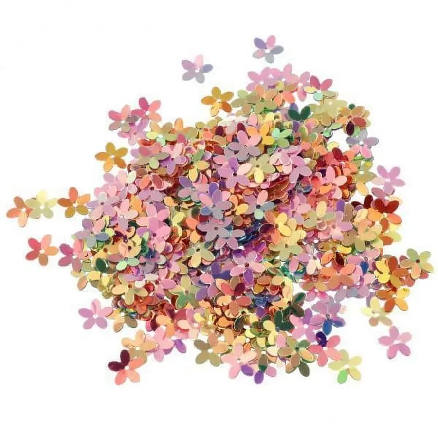 CONFETTI FLORES COL. NEON N. 070-0022