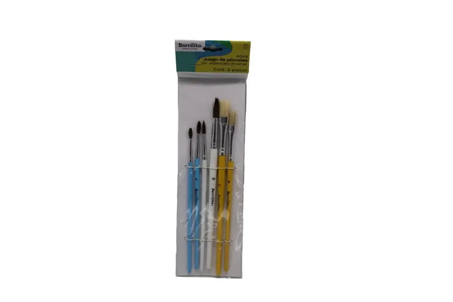 PINCEL BARRILITO X 6UN KOA6 MIX