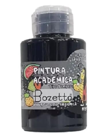TEMPERA ACADEMICA 120ML NEGRA
