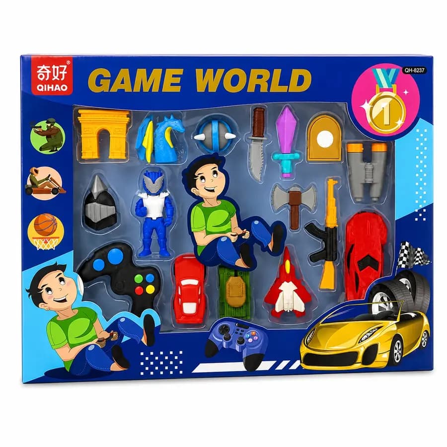 BORRADOR SET GAME WORLD IC-791-14 8237